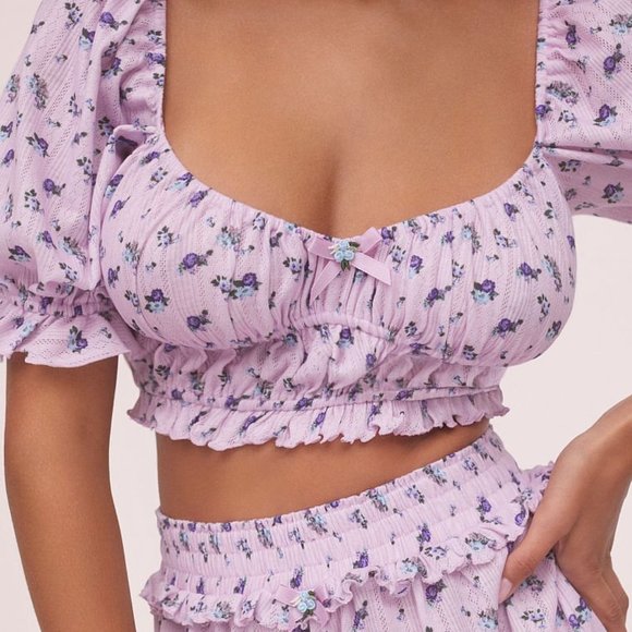 For Love And Lemons Tops - For Love and Lemons Victoria's Secret Crop top